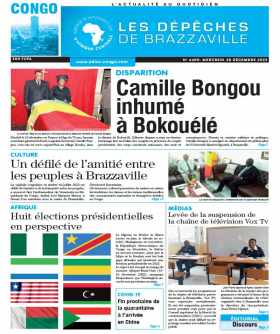 Cover Les Dépêches de Brazzaville - 4409 