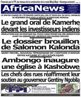 Cover Africa News RDC - 2258 