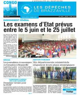 Cover Les Dépêches de Brazzaville - 4504 