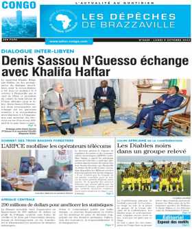 Cover Les Dépêches de Brazzaville - 4609 