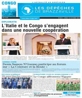 Cover Les Dépêches de Brazzaville - 4614 