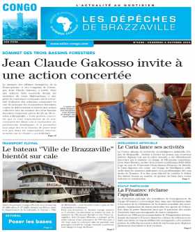 Cover Les Dépêches de Brazzaville - 4608 