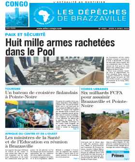 Cover Les Dépêches de Brazzaville - 4480 