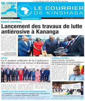 Cover Le Courrier de Kinshasa - 4534 