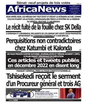Cover Africa News RDC - 2255 
