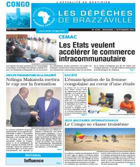 Cover Les Dépêches de Brazzaville - 4331 