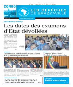 Cover Les Dépêches de Brazzaville - 4732 