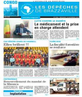 Cover Les Dépêches de Brazzaville - 4380 