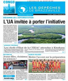 Cover Les Dépêches de Brazzaville - 4448 