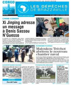 Cover Les Dépêches de Brazzaville - 4442 