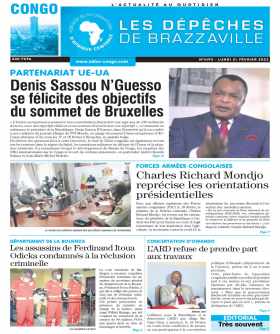 Cover Les Dépêches de Brazzaville - 4193 