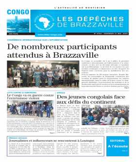 Cover Les Dépêches de Brazzaville - 4764 