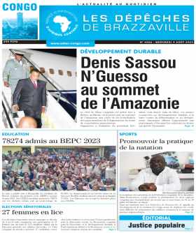 Cover Les Dépêches de Brazzaville - 4566 