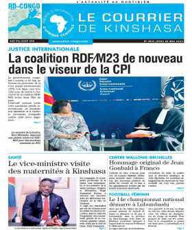 Cover Le Courrier de Kinshasa - 4513 
