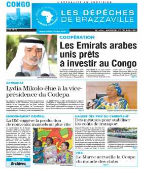 Cover Les Dépêches de Brazzaville - 4434 