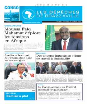 Cover Les Dépêches de Brazzaville - 7693 
