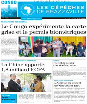 Cover Les Dépêches de Brazzaville - 4529 
