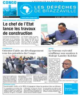 Cover Les Dépêches de Brazzaville - 4378 