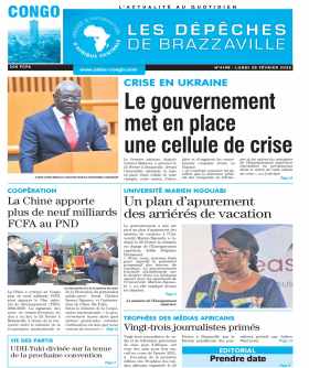Cover Les Dépêches de Brazzaville - 4198 
