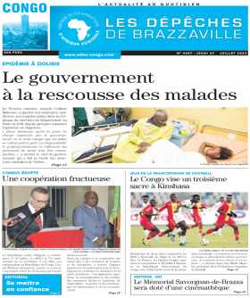 Cover Les Dépêches de Brazzaville - 4557 