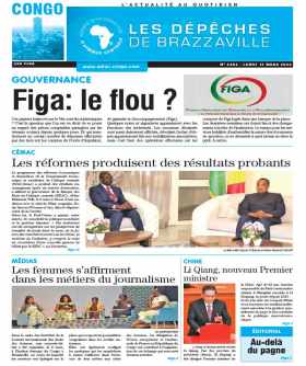 Cover Les Dépêches de Brazzaville - 4462 