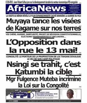 Cover Africa News RDC - 2235 
