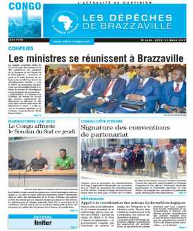 Cover Les Dépêches de Brazzaville - 4470 