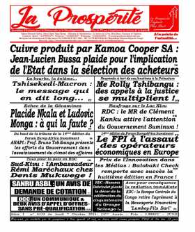 Cover La Prospérité - 6435 