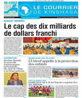 Cover Le Courrier de Kinshasa - 4371 