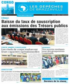 Cover Les Dépêches de Brazzaville - 4707 