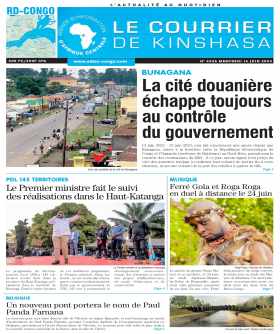 Cover Le Courrier de Kinshasa - 4526 