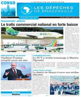 Cover Les Dépêches de Brazzaville - 4715 