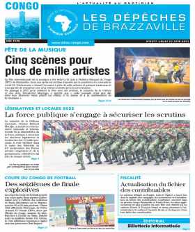 Cover Les Dépêches de Brazzaville - 4277 