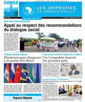Cover Les Dépêches de Brazzaville - 4497 