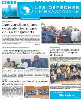 Cover Les Dépêches de Brazzaville - 4511 