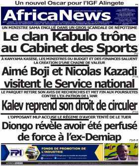 Cover Africa News RDC - 2282 