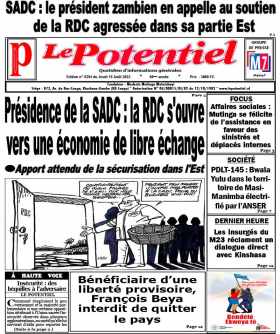 Cover Le Potentiel - 8393 