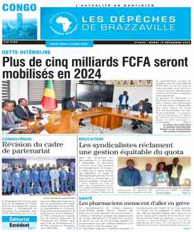 Cover Les Dépêches de Brazzaville - 4652 