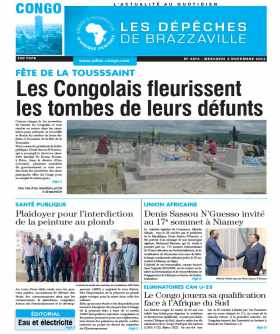 Cover Les Dépêches de Brazzaville - 4370 