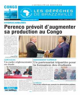 Cover Les Dépêches de Brazzaville - 4774 