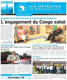 Cover Les Dépêches de Brazzaville - 4625 