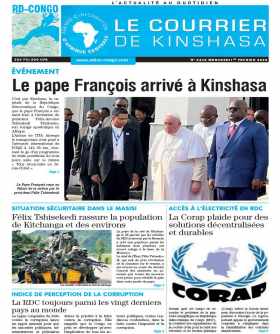 Cover Le Courrier de Kinshasa - 4434 