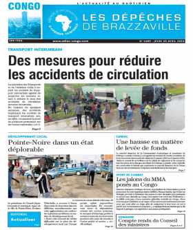 Cover Les Dépêches de Brazzaville - 4489 