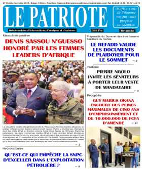 Cover Le Patriote - 744 