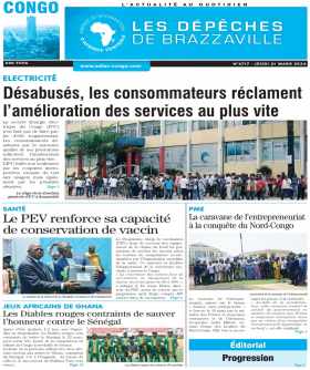 Cover Les Dépêches de Brazzaville - 4717 