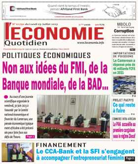 Cover l'Economie - 02792 
