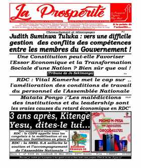 Cover La Prospérité - 6345 