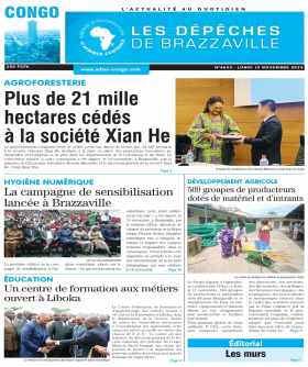 Cover Les Dépêches de Brazzaville - 4633 