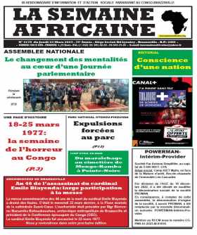 Cover La Semaine Africaine - 4170 