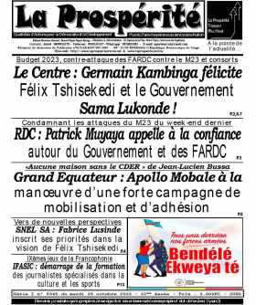 Cover La Prospérité - 5945 